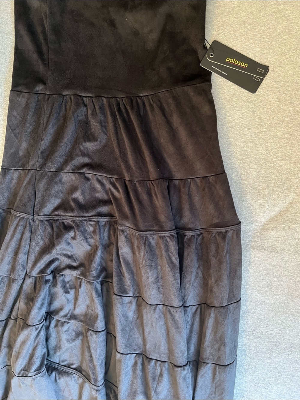 Palasan Faux Suede Maxi Skirt - Picture 5 of 7
